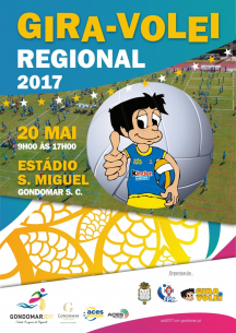 Final regional Gira-Volei 2017 em Gondomar